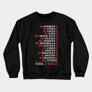 55 Burgers 55 Fries I Think You Should Leave Funny Crewneck Sweatshirt